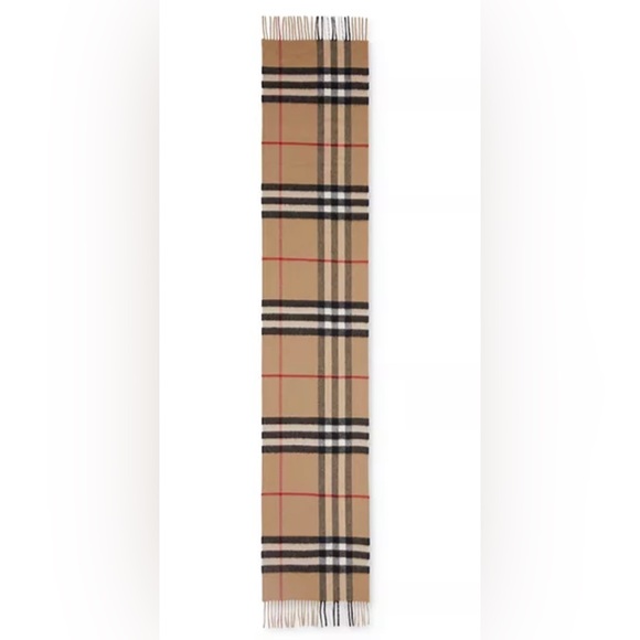 BURBERRY classic check 100% cashmere - Picture 2 of 2